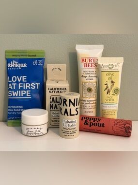 6-Piece Sustainable & Natural Skincare Discovery Vault: Earth Harbor & Ethique